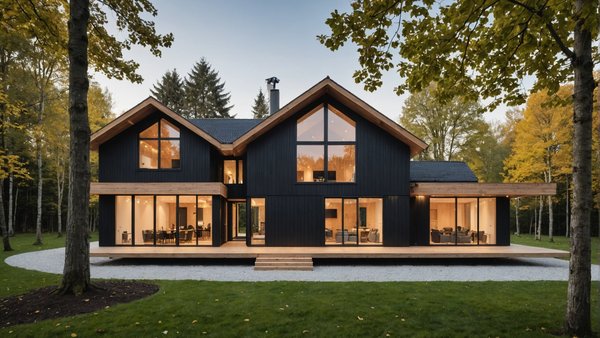 Maison en bois moderne: le savoir-faire de maison bois'art