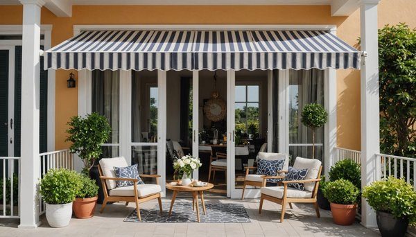 Transformez votre balcon en un espace chic avec un store banne