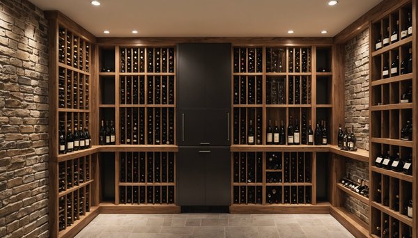 Transformez votre espace avec une cave à vin murale innovante